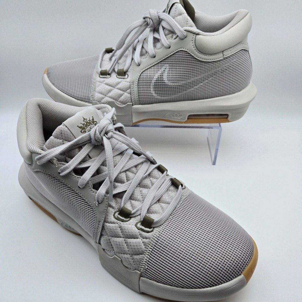 Nike LeBron Witness 8 Light Iron Ore Gum Men's Size 11 Basketball FB2239-003 NIB